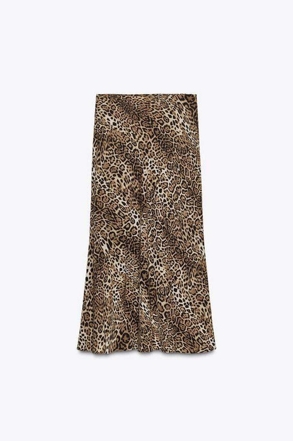 ZARA ДЛИННАЯ ЮБКА — ZW COLLECTION, ЛЕОПАРДОВЫЙ