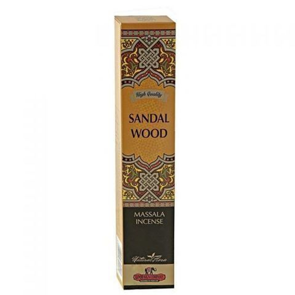 Good Sign Sandalwood Благовоние-масала Сандаловое дерево, 7 шт, 6-8 г