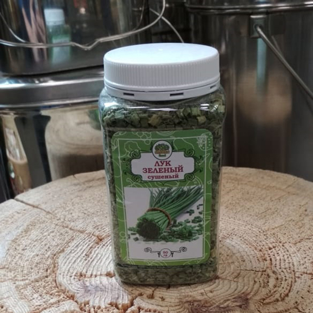 Organic Food Лук зеленый сушеный, 50 гр ПЭТ