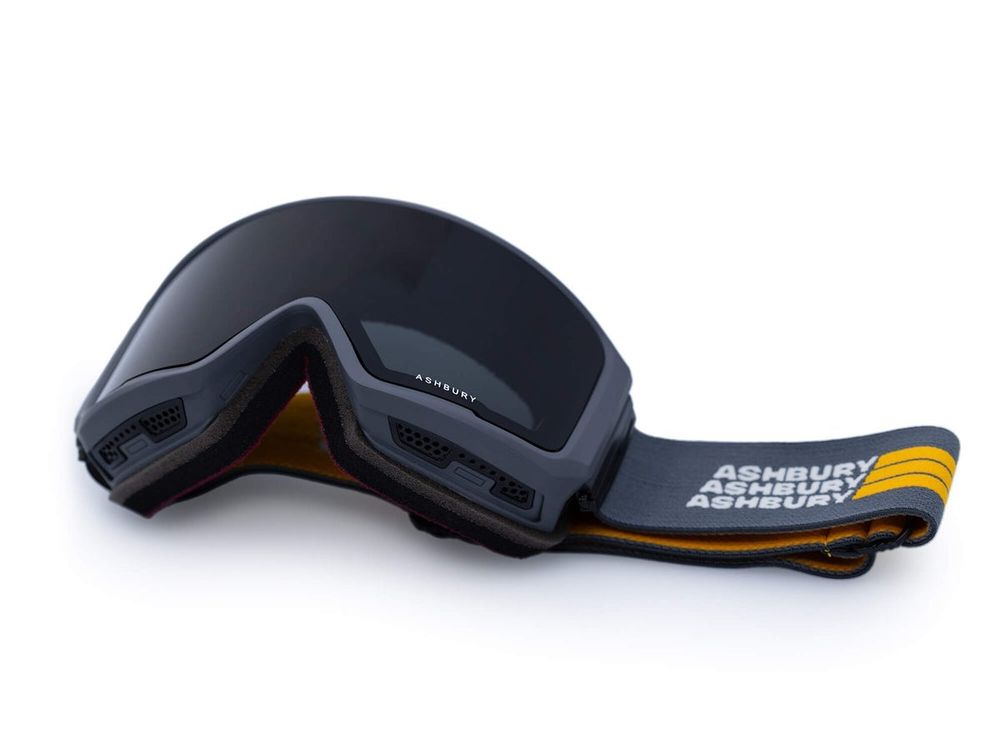 Маска ASHBURY ARROW Gibson (DARK SMOKE LENS/YELLOW SPARE)