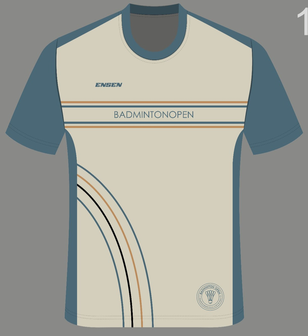 BADMINTON OPEN (комплект футболок-21 шт)