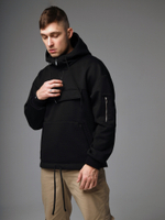 Худи анорак черный Город Горький мужское