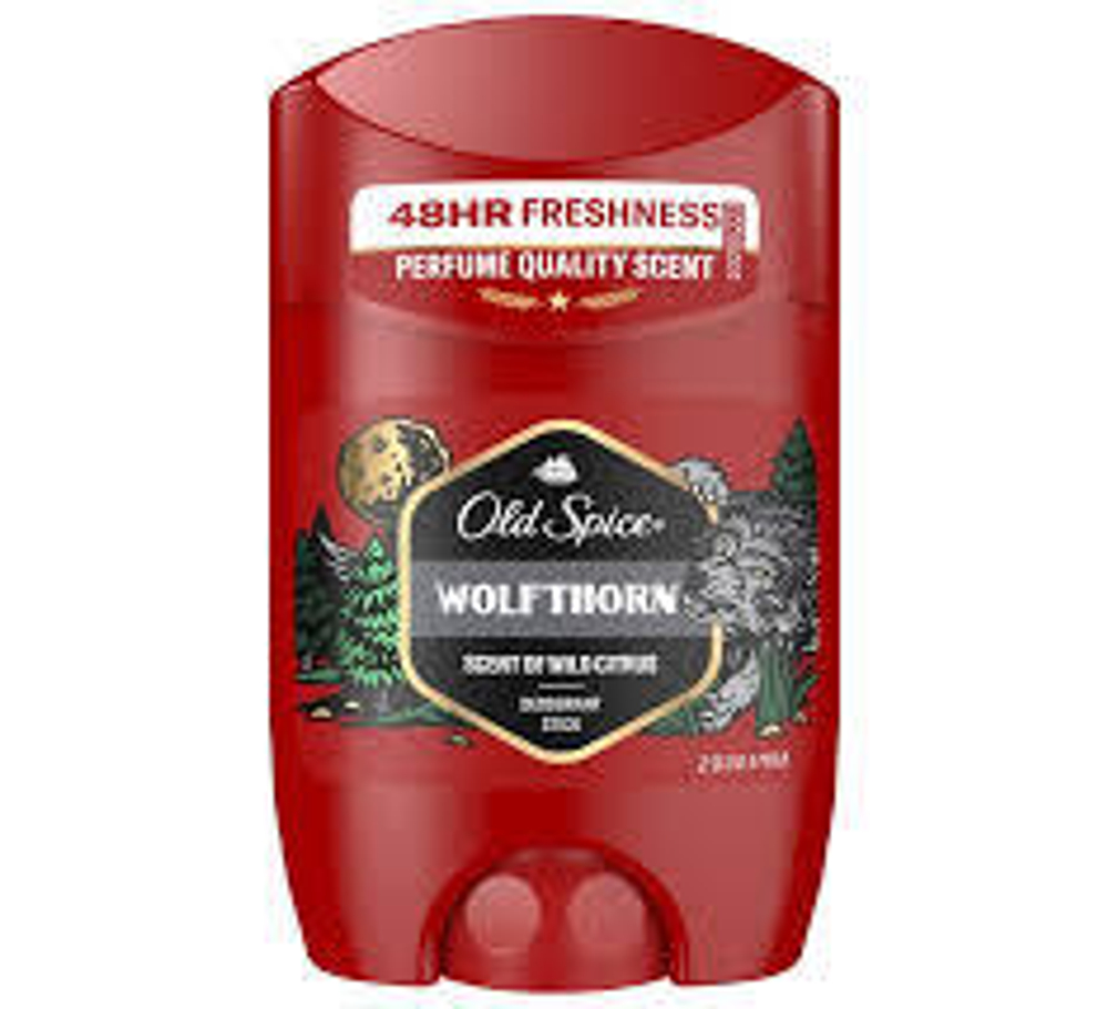 OLD SPICE 50мл. Твердый дезодорант Wolfthorn