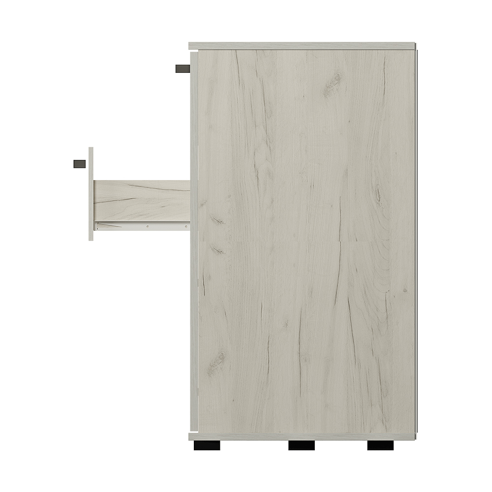 Комод Стандарт-3 NEW дуб крафт белый