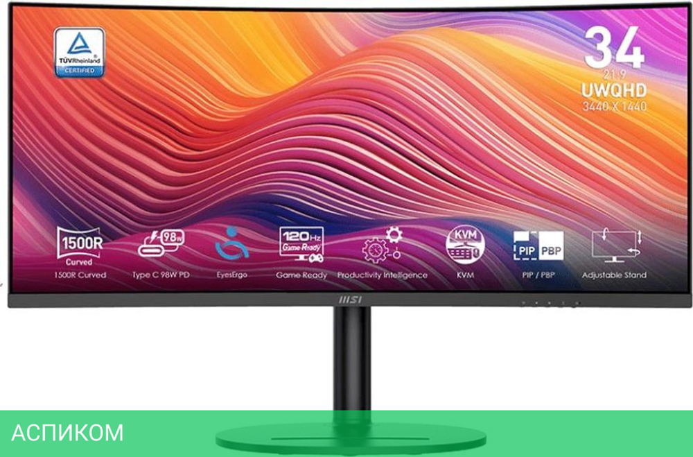 Монитор MSI 34" Modern MD342CQP