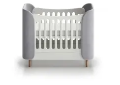 Кровать-трансформер Ellipse Kidi Soft mini Серая