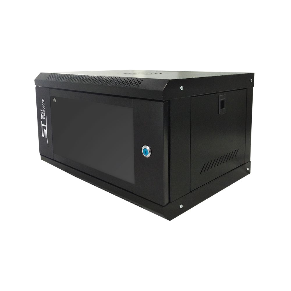 Шкаф настенный 6U ST-NC6U01 черный (V2)