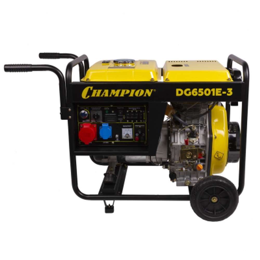 Генератор дизельный CHAMPION DG6501E-3