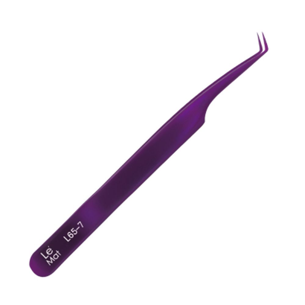 Пинцет Purple L 65-7