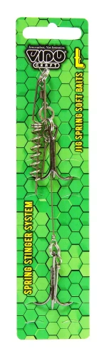 Оснастка стингер со спиралью Vido Craft Jig Spring Soft Baits