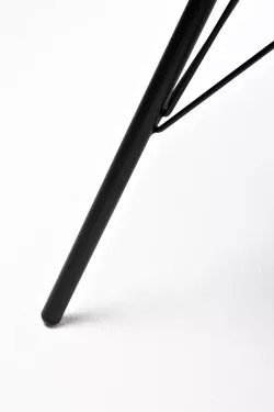 "Конте" интерьерный стол из HPL круглый Ø70см, цвет "серый гранит"