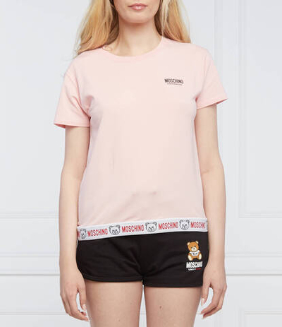 футболка Moschino Underwear - пудро-розовый(1920 9008)