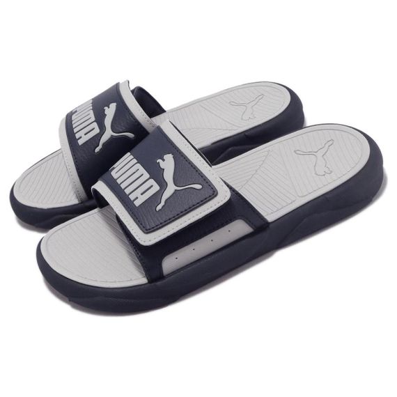 Puma Royalcat Comfort Slides 'Parisian Night Glacial Grey'