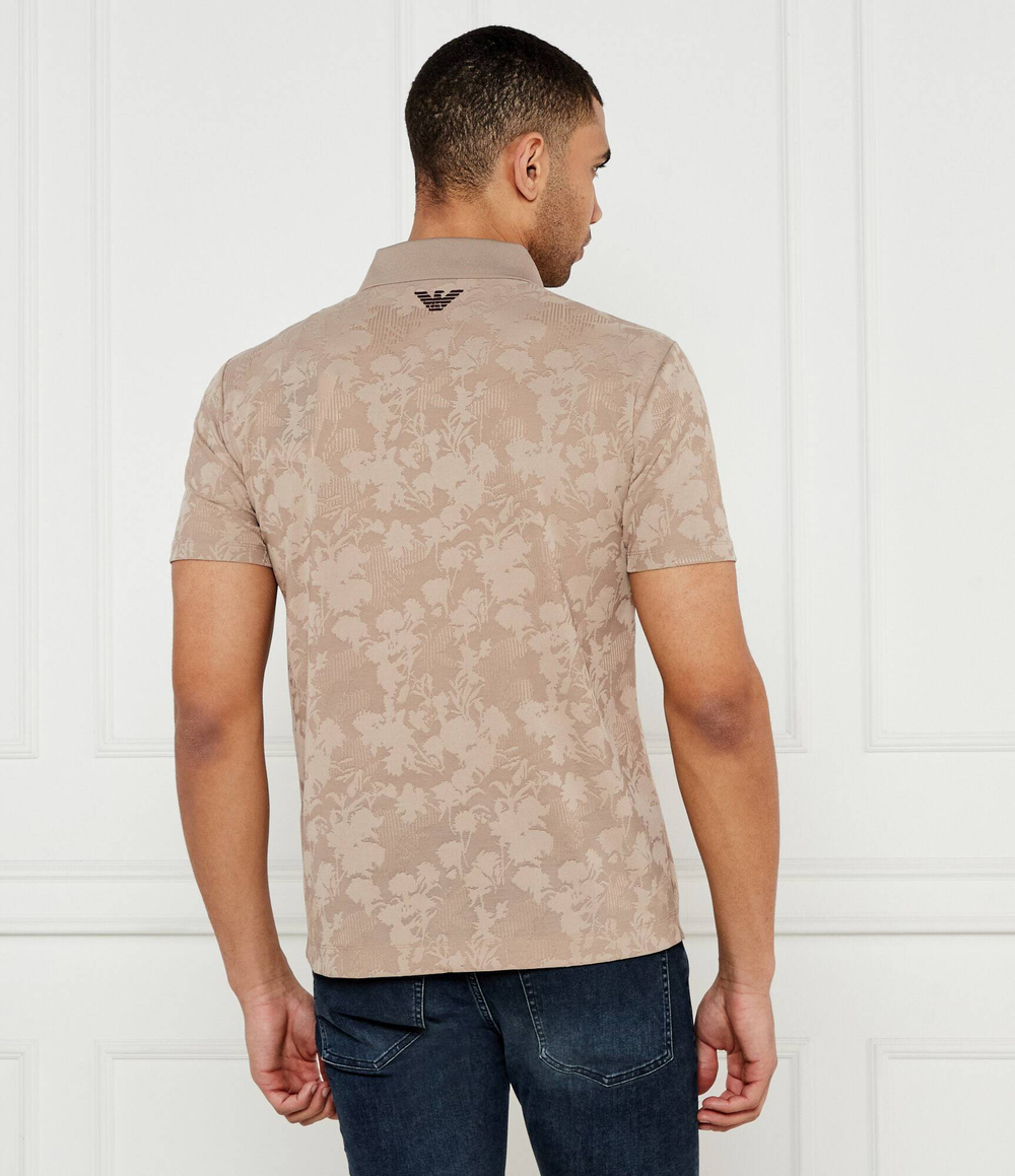 Поло EA7 - бежевый(7M000049 AF13917)