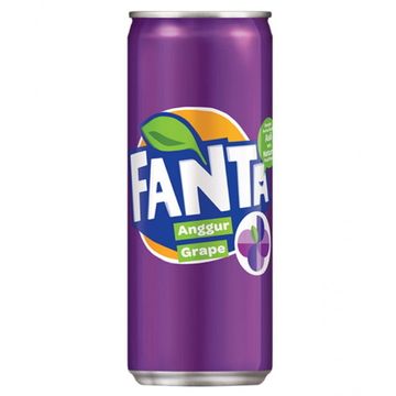 Газированный напиток Fanta Grape со вкусом винограда, 325 мл (Тайланд)