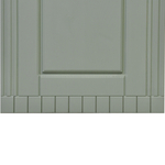 Вешалка настенная, 47х125, Неаполь, для одежды, в прихожую, из массива дерева, зеленый, 2 шт., Dipriz