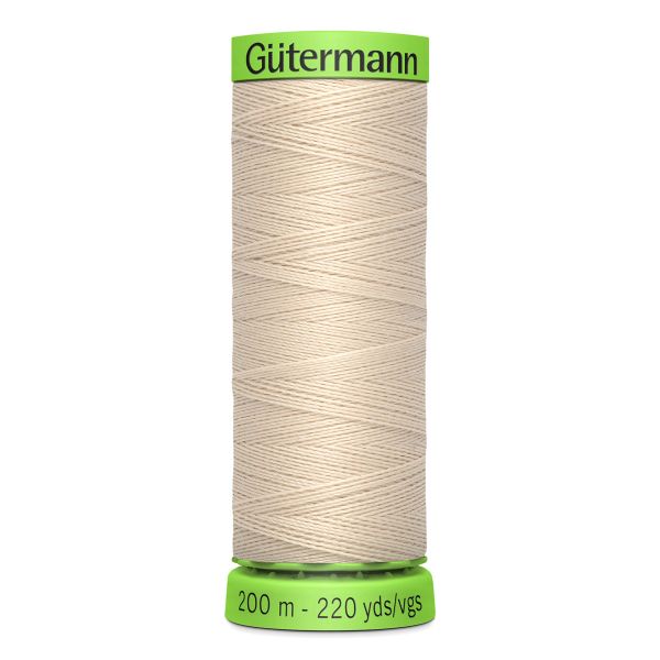 Нитки для тонких тканей Gutermann Extra Fine 150 (200 метров), 5 кат. | 169 пломбир