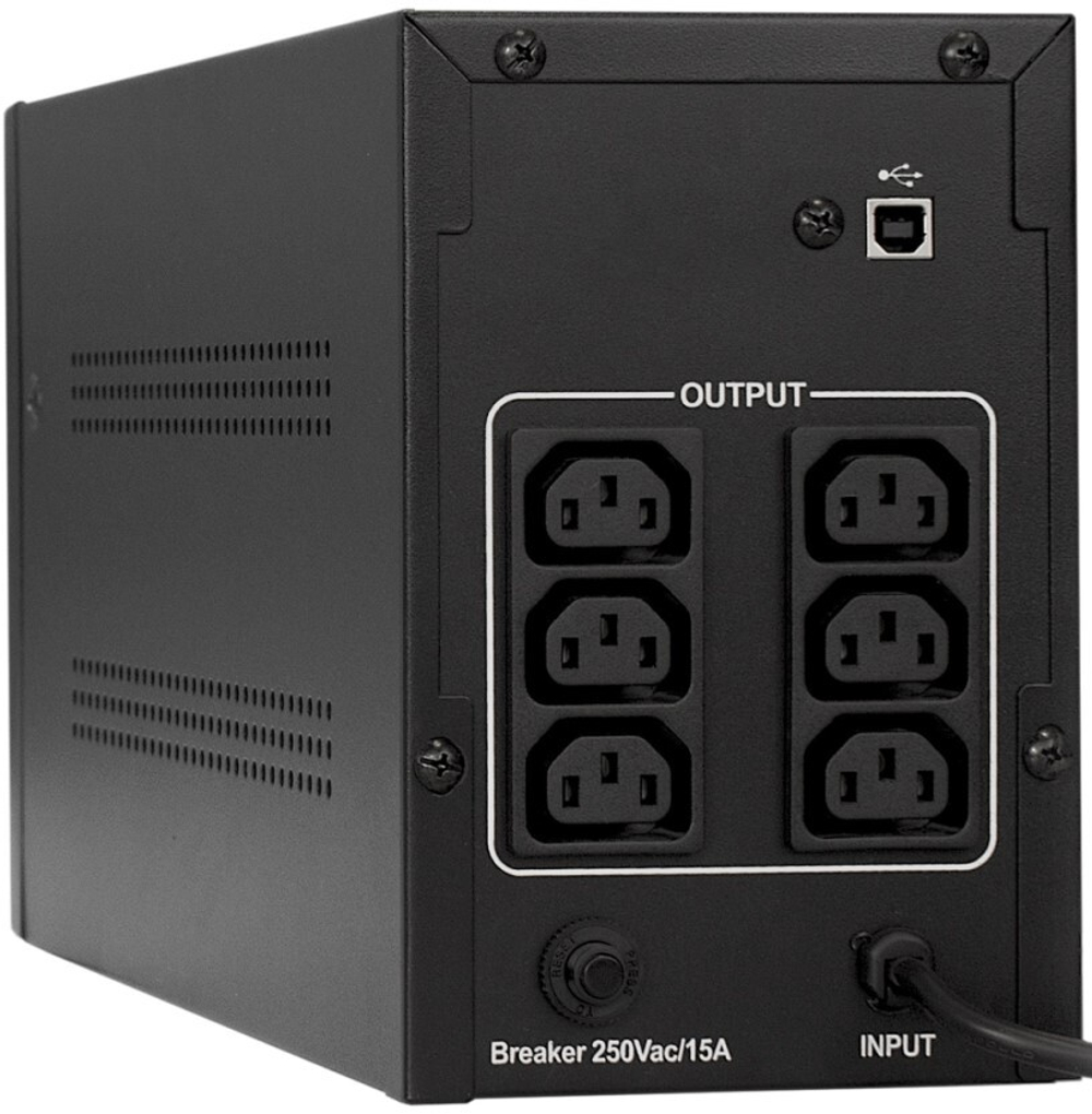 Источник бесперебойного питания  Exegate SpecialPro UNB-1200.LED.AVR.C13.RJ.USB