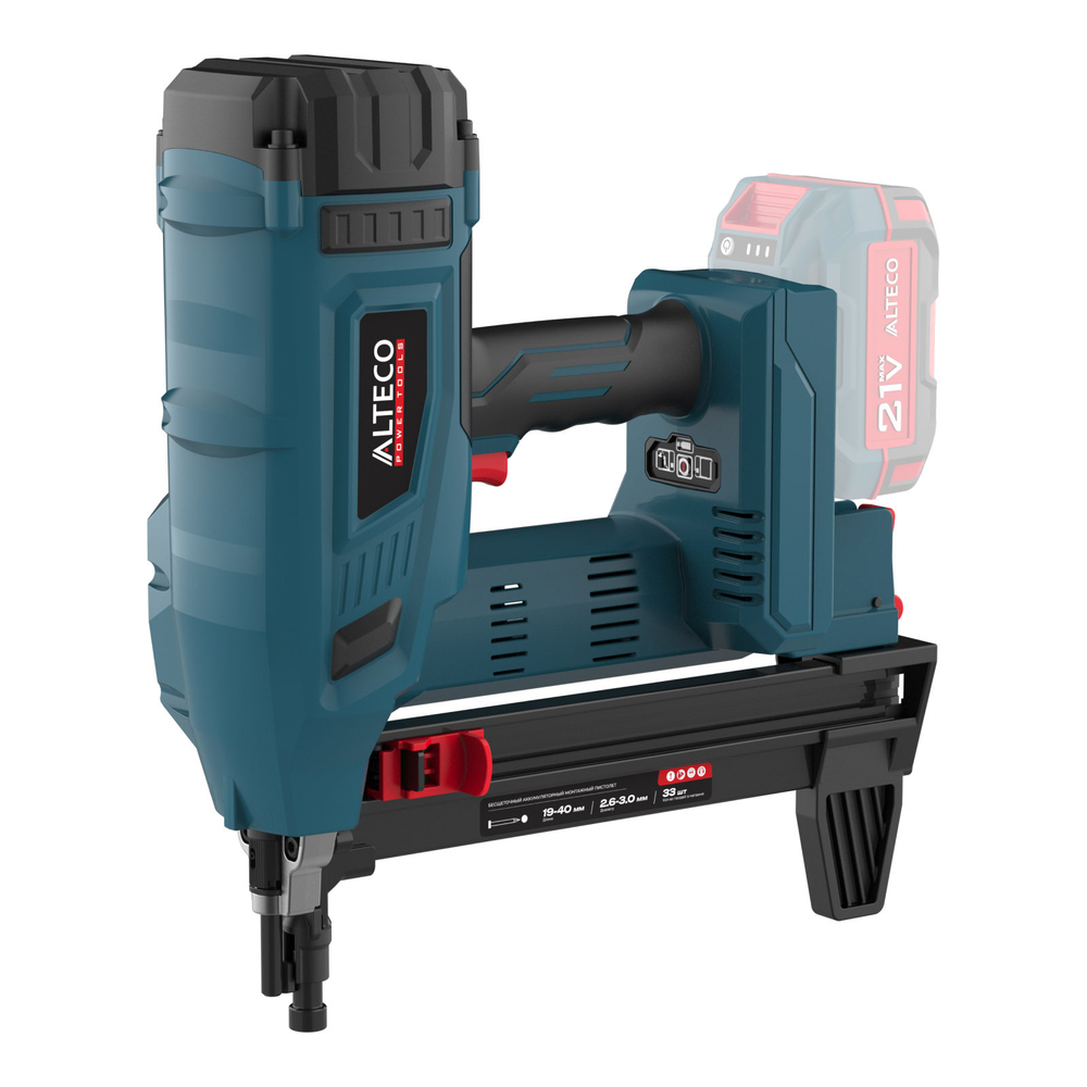 Бесщеточный аккумуляторный монтажный пистолет ALTECO CGN 21-40 BL Solo (без АКБ И ЗУ)