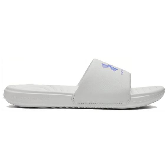 Under Armour Ansa Fixed Slides 'Grey Mist Baja Blue'