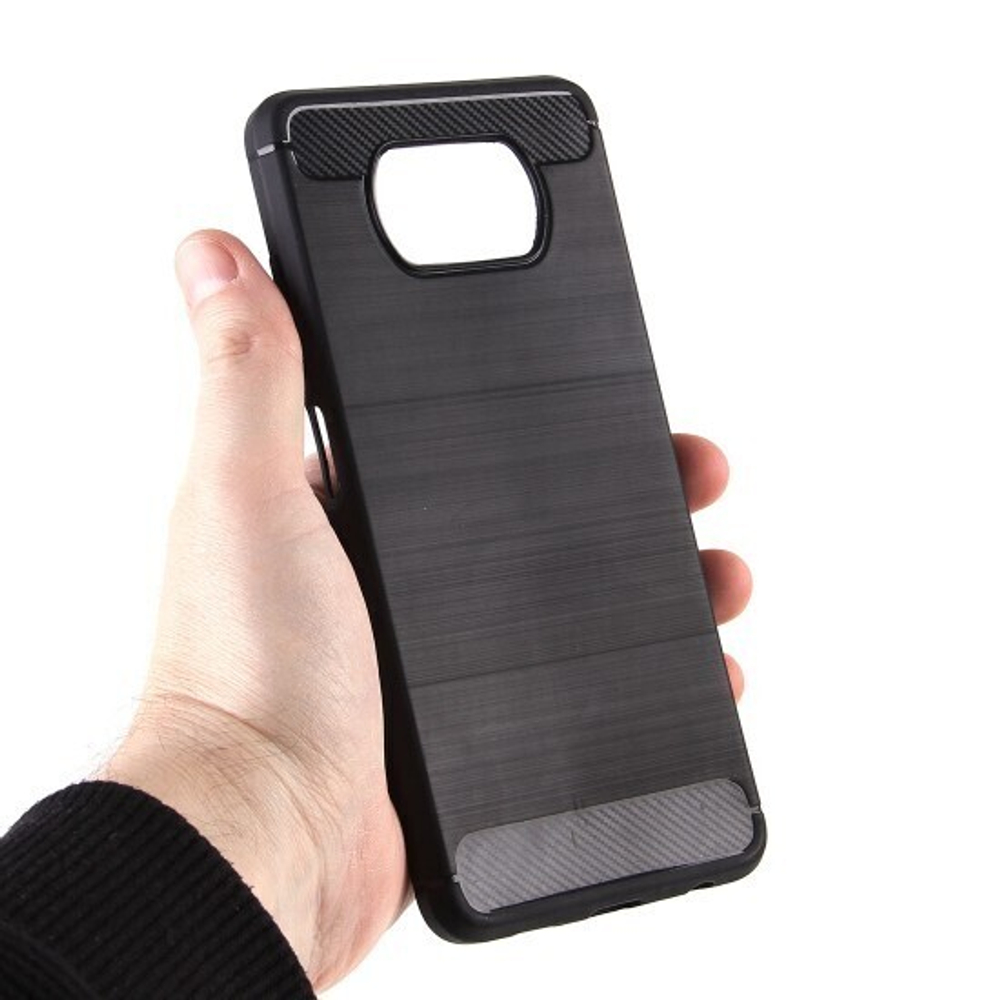 Противоударный чехол для Xiaomi Poco X3, 009508 Серый