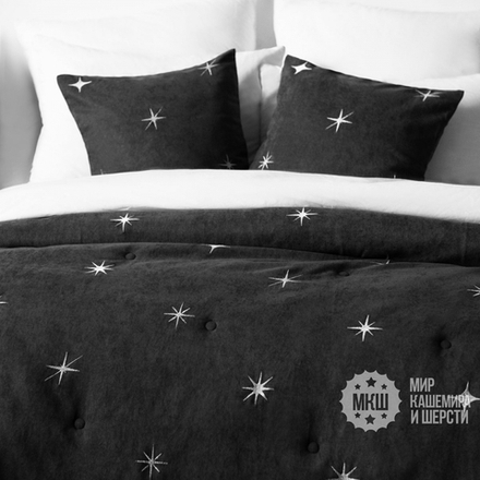 Стеганое покрывало для спальни БЭЛЛИИ (арт. BL02-294-01) - черное