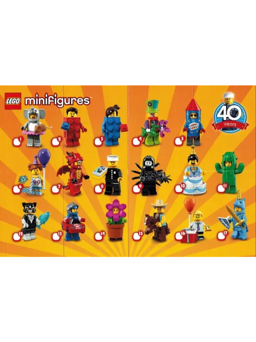 LEGO Minifigures Series 18 серия 71021 Девочка-кактус