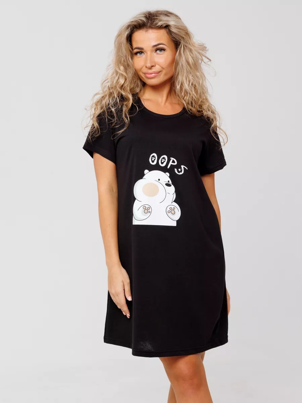 Ночная сорочка хлопок больших размеров в роддом