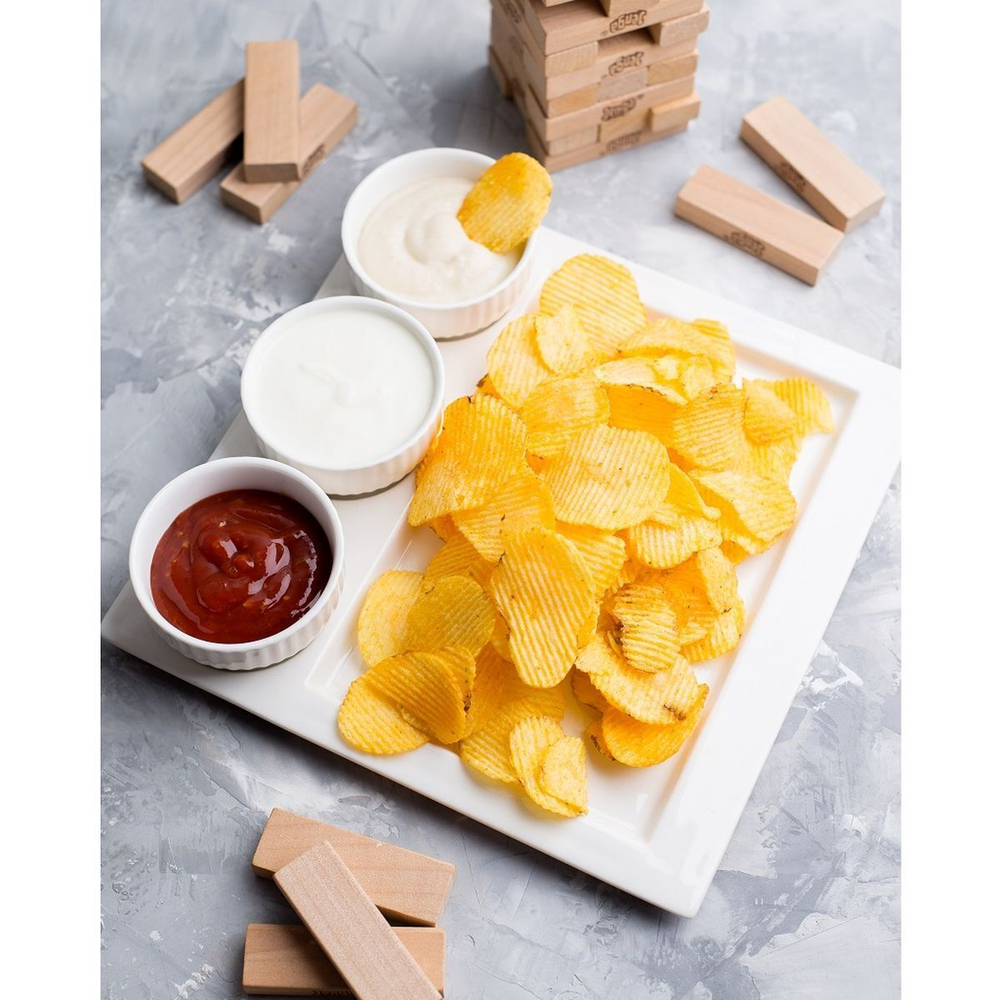 Набор для сервировки, фарфор, 26.5х26.5х7 см, 7 пр, Y6-2299