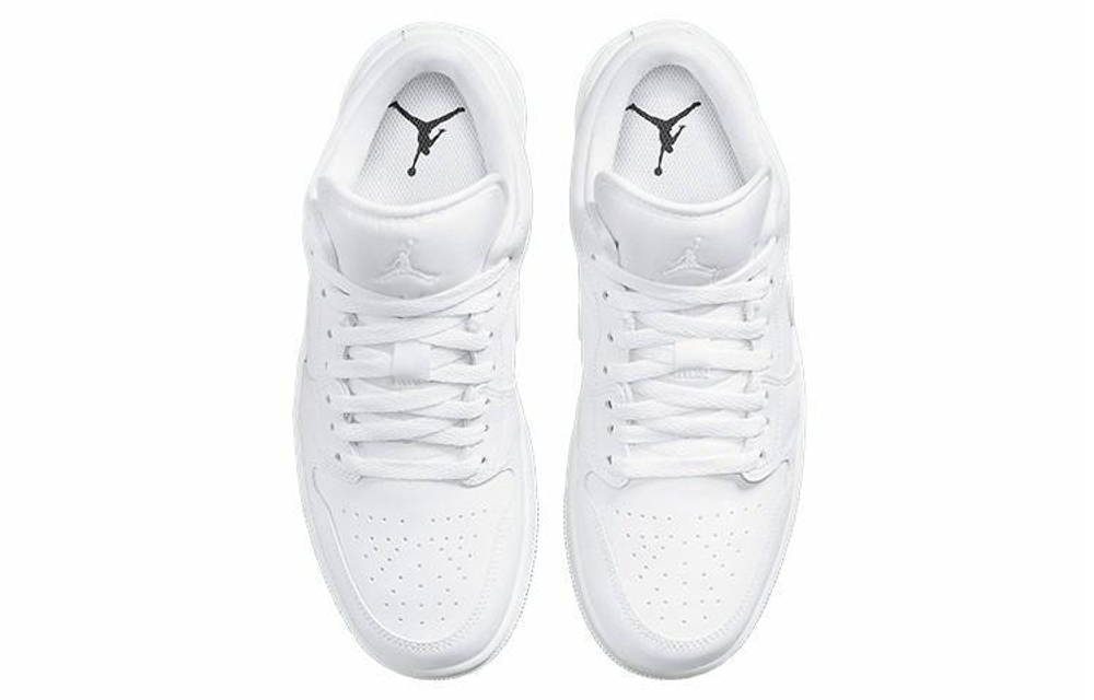 Кроссовки Jordan Air Jordan 1 Low "Triple White" (Женская размерная сетка)