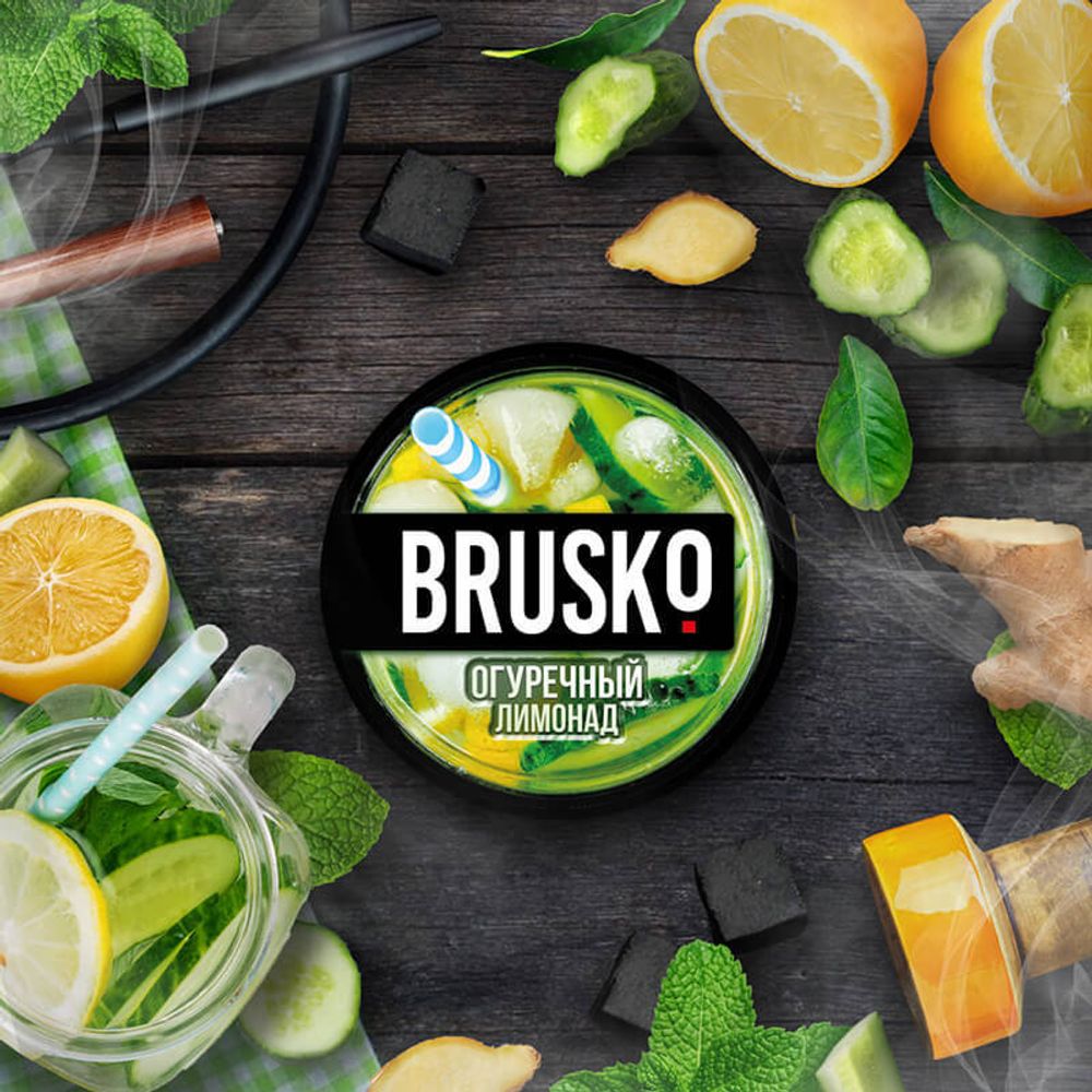 Brusko Medium - Огуречный лимонад 50 гр.