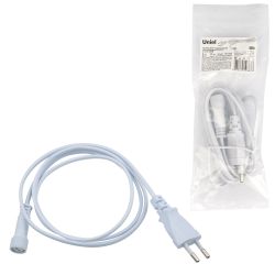 UCX-PT2-Y90-120 WHITE 1 STICKER Провод для подключения светильника ULY-P9x к сети 220В. 120 см. Белый. ТМ Uniel