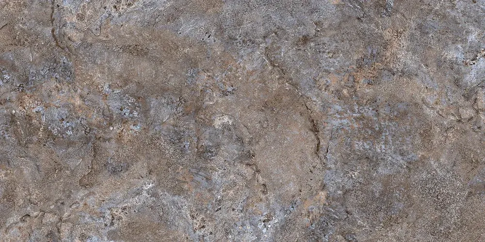 Керамогранит Alma Ceramica GFA114IND40R Indastrio 114x57 коричневый сахарный под камень