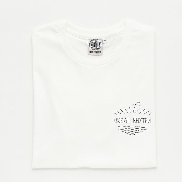 Футболка Океан Внутри Белая - фото 3