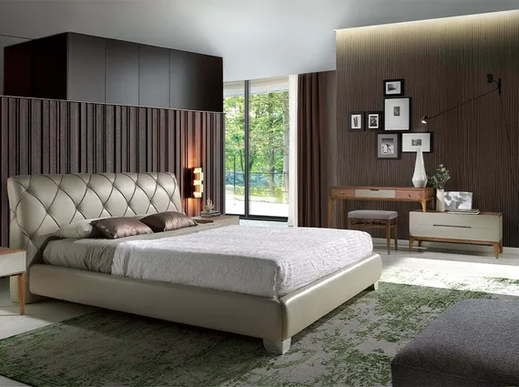 Банкетка Angel Cerda 5027, орех