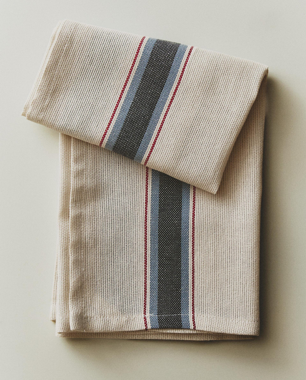 Zara Home кухонное полотенце из хлопка, узор в полоску, 70 50 см · 7242/026
