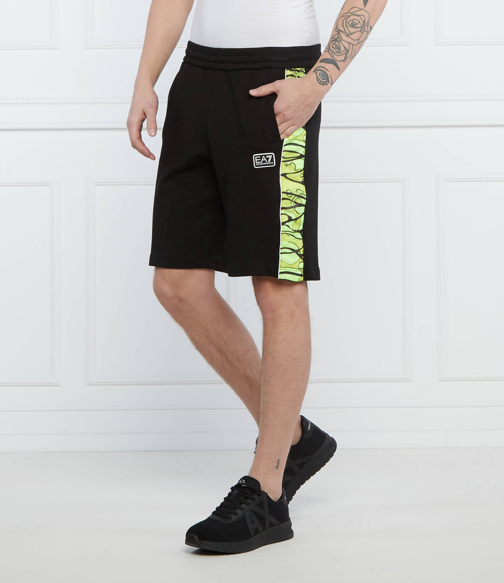 шорты EA7 - черный(3LPS55 PJEQZ)