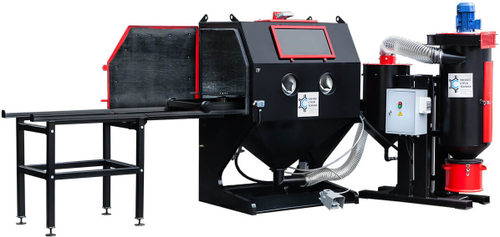 Напорная пескоструйная камера pst ксо-135-н-фвр-м 4 квт