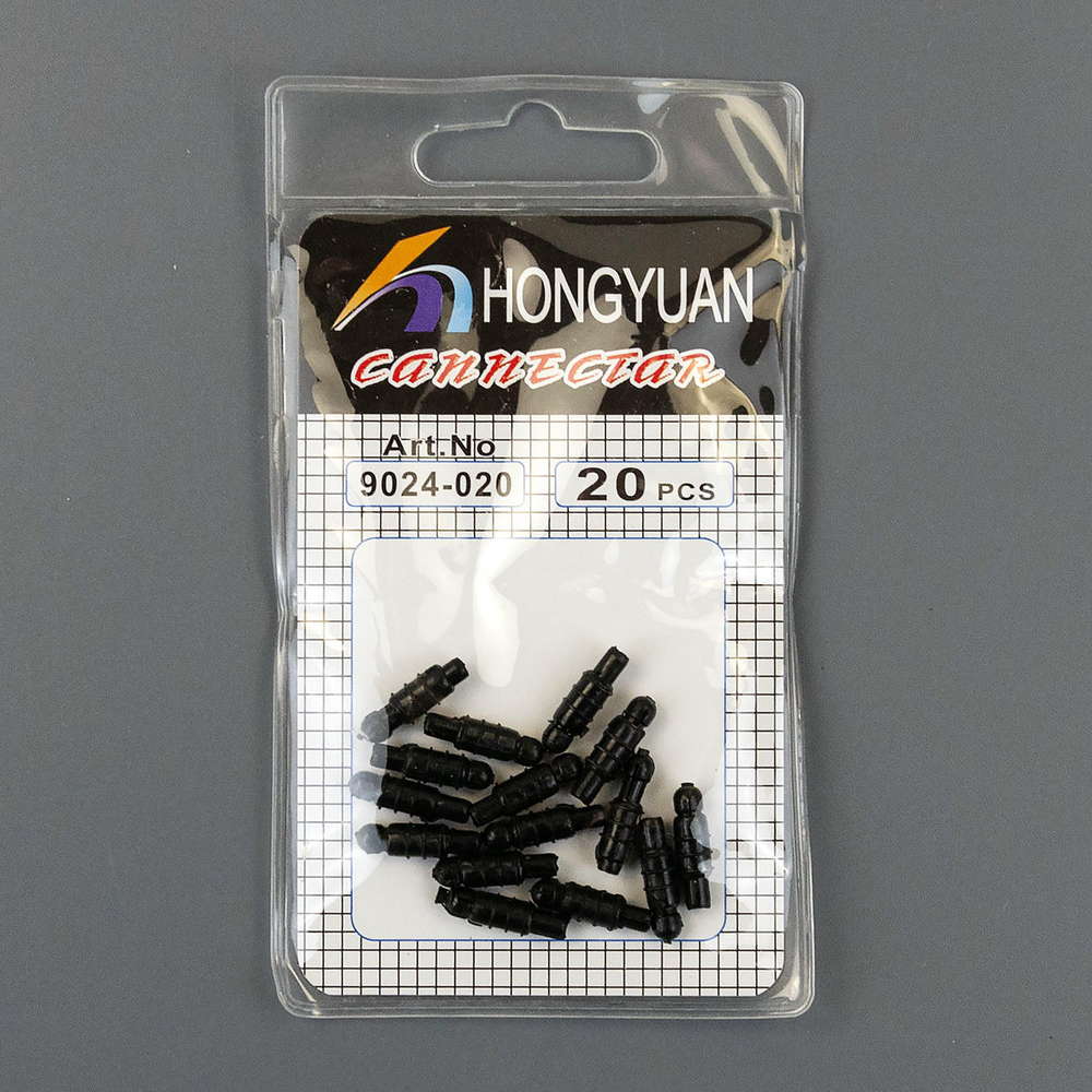 Коннектор для крепления лески к удилищу (20шт/уп)