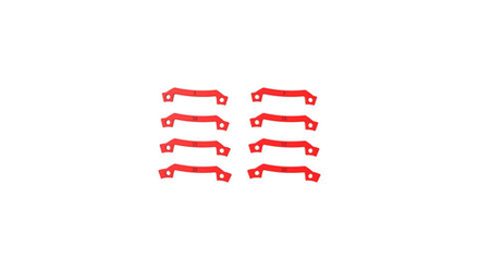 Комплект ограничителей наколенников Leatt Hybrid+X-Frame Extension Stopper Kit Pair (Black, OS, 2024 (4018663070))