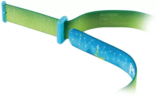 Налобный фонарь Petzl, TIKKID, сине-зеленый E091BA00