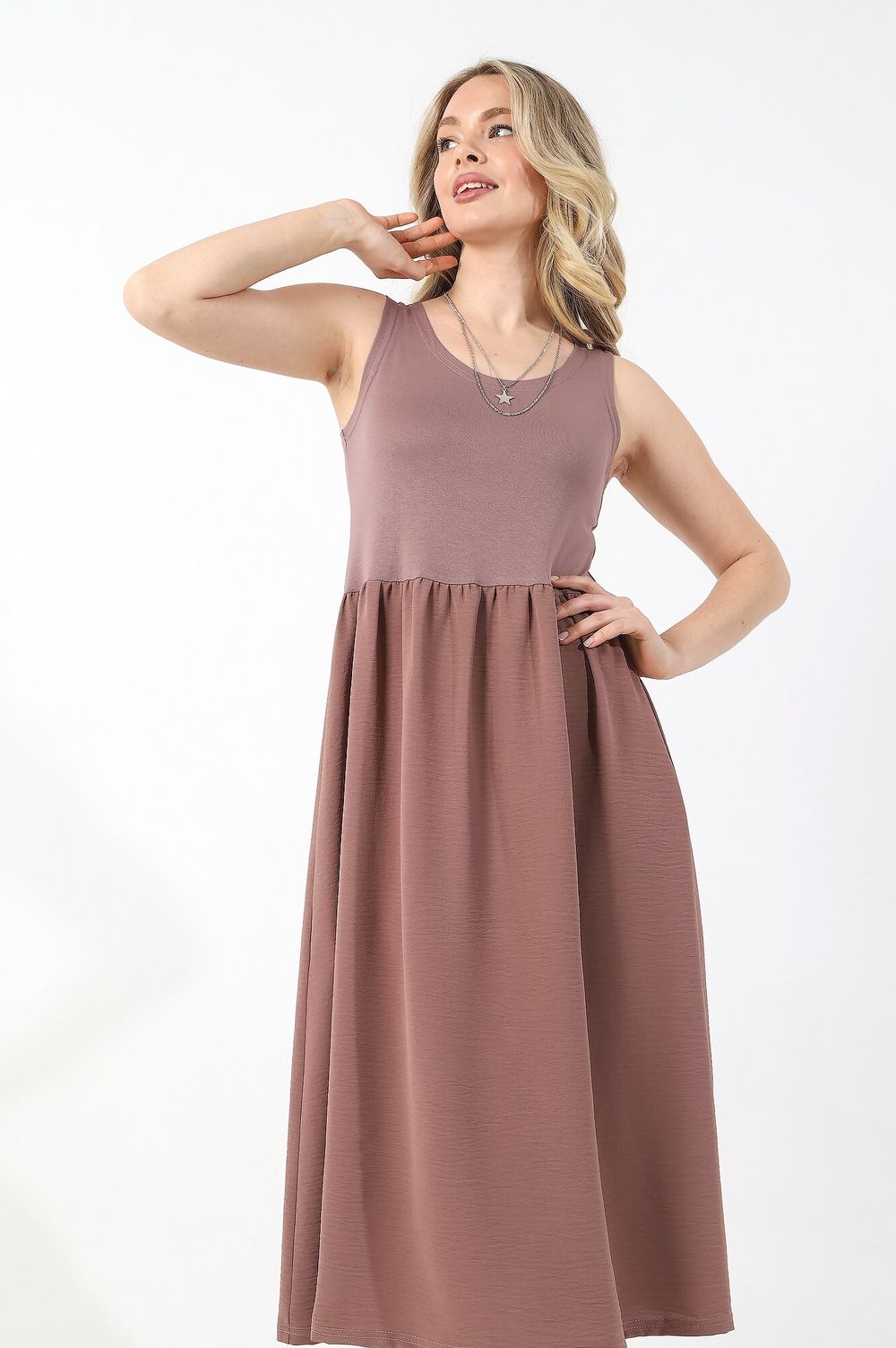 Платье Лилу Виотекс КОФЕЙНЫЙ