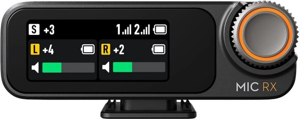 Комплект беспроводных микрофонов DJI Mic 2 (2 трансмиттера, ресивер, зарядный футляр)