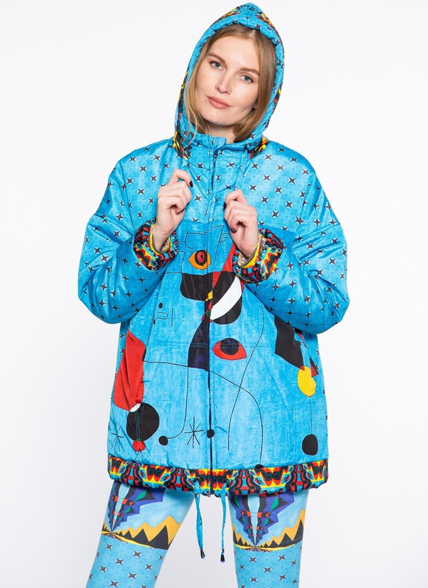 Куртка "Миро", по мотивам абстрактной живописи Жоан Миро