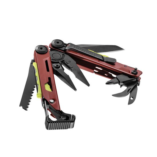 Мультитул-инструмент Leatherman Мод. SIGNAL BLACK CRIMSON (чехол: нейлон BLACK L) 19 инструментов