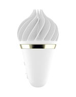 Белый вибратор-спиннер Satisfyer Sweet Treat (Цвет: белый)