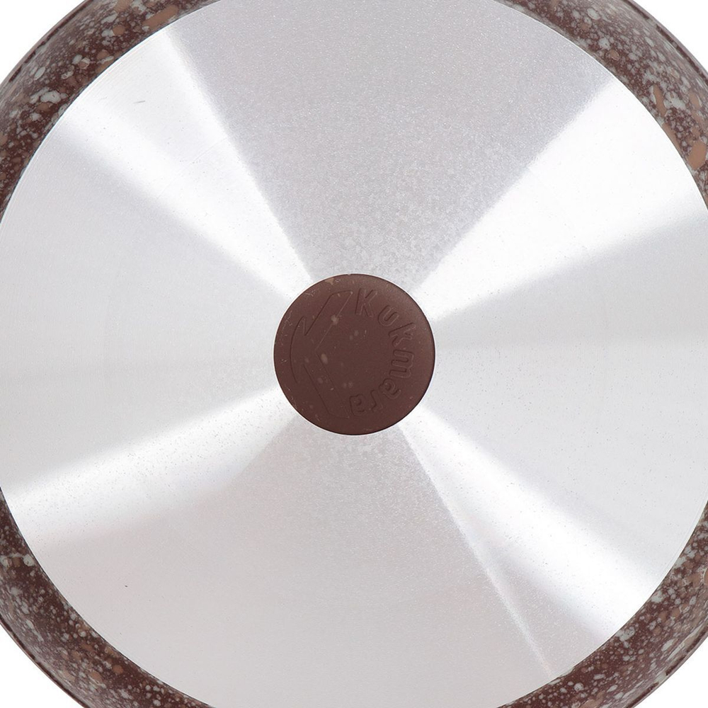 Сковорода алюминий, 28 см, антиприг, Kukmara, Elite stone, с281ес, съем руч