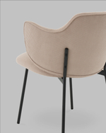 Стул Джиннет NEW велюр бежевый