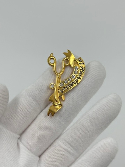 Брошь пин #1 Hairdresser (Парикмахер #1) Avon