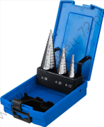 Набор ступенчатых сверл, 3 шт., 4-30мм, ЗУБР, серия Профессионал